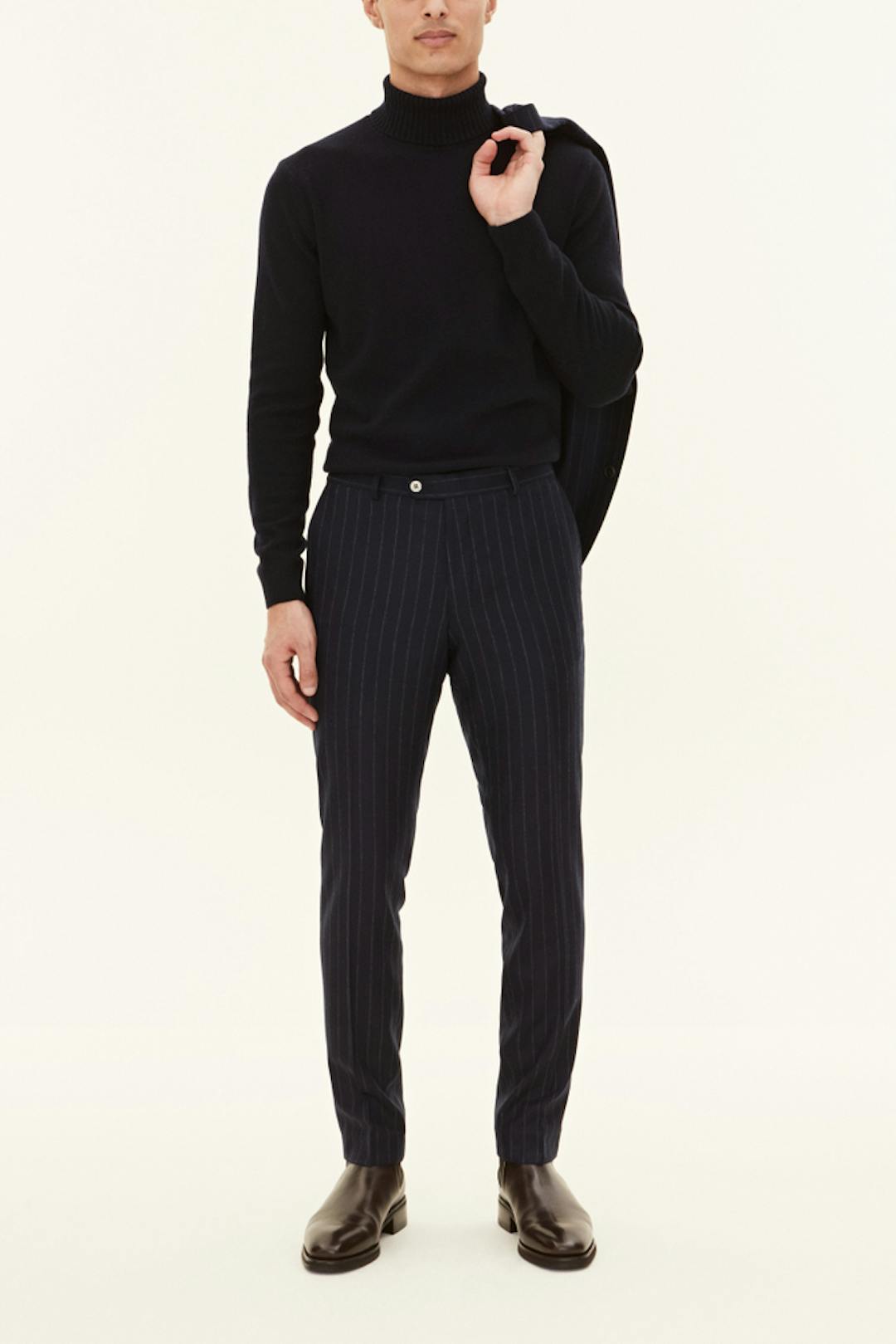 Slim Fit Bukser Tropical Wool