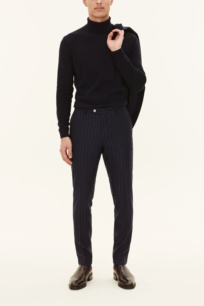 Slim Fit Bukser Tropical Wool