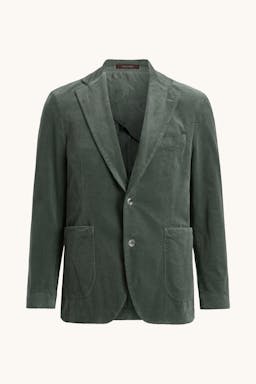 Regular Fit Kordfløyelblazer