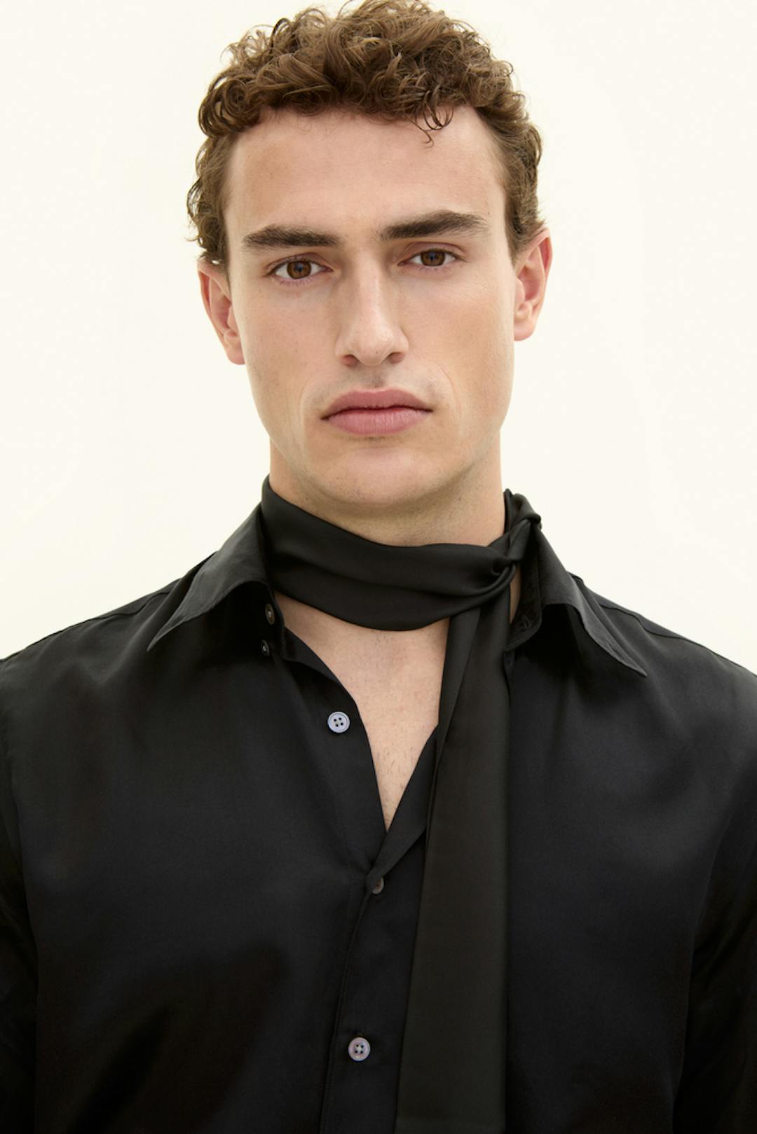 Twill Silk Evening Scarf