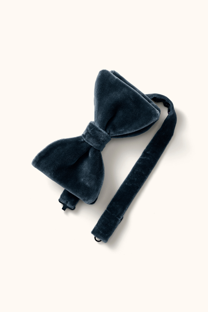 Formal Velvet Bow Tie, Self Tie
