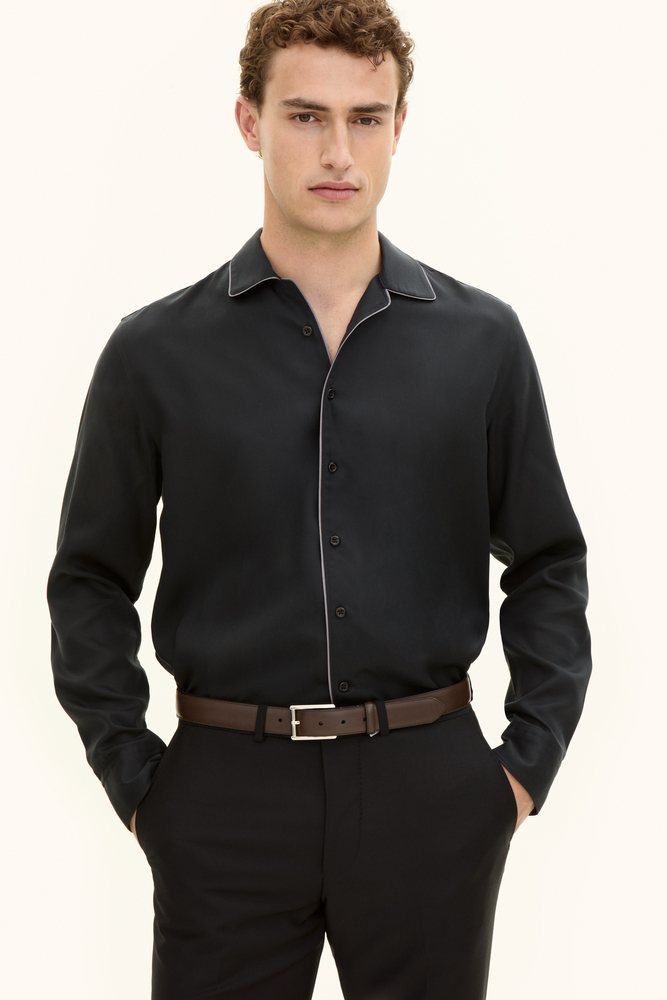 Regular Fit Skjorta Soft Twill