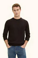 Regular Fit Cashmere Silk Roundneck Sweater