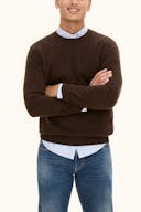 Regular Fit Rundhals Trøje Uldblanding