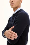 Regular Fit Roundneck Wool Blend Sweater