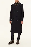 Regular Fit Double breasted Wool Coat