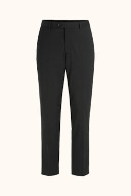 Regular Fit Byxor Slät Ullstretch