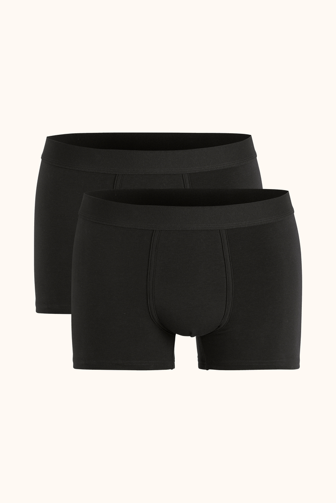 Boksershorts Bomuldsstretch 2-pak