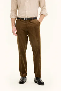 Regular Fit Kordfløyelbukser