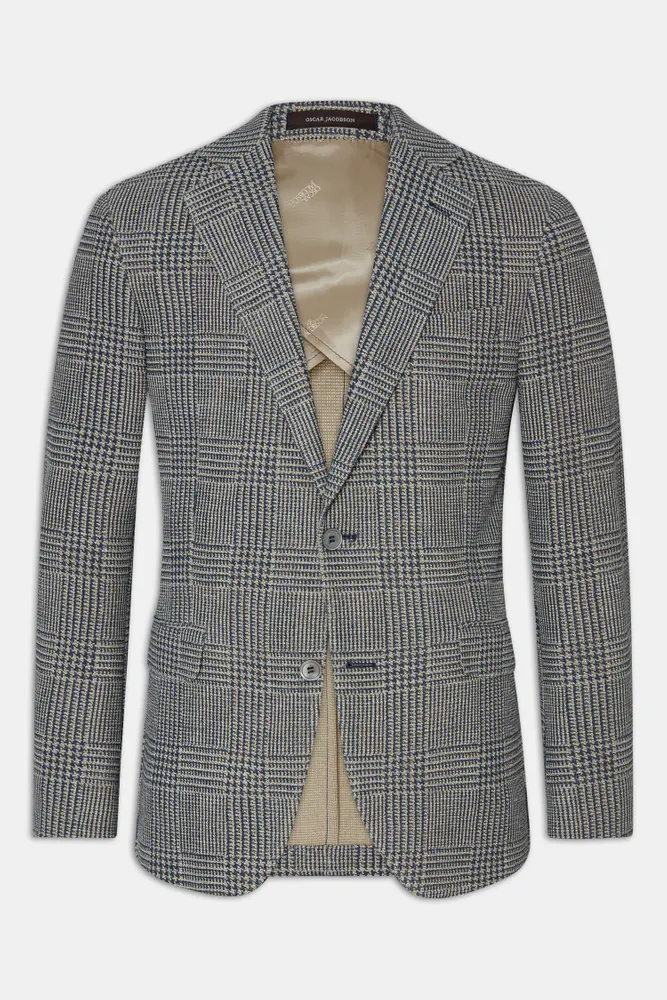 Regular Fit Glencheck Blazer