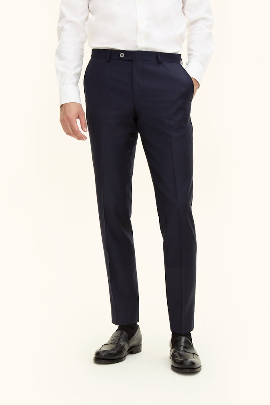 Slim Fit Super 120's Trousers