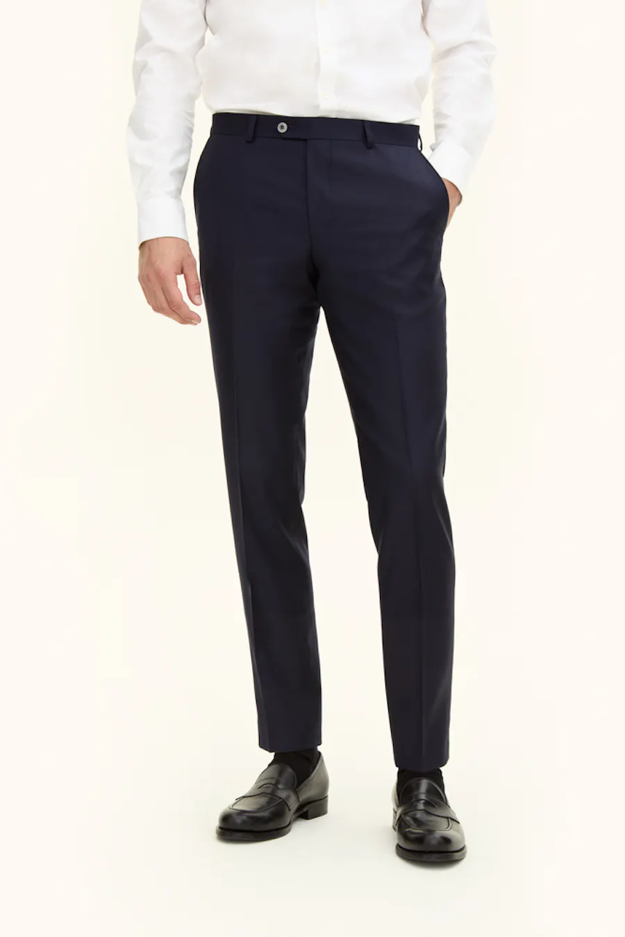 Slim Fit Bukser Super 120's Uld