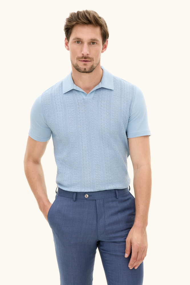 Regular Fit Strukturerad Piké