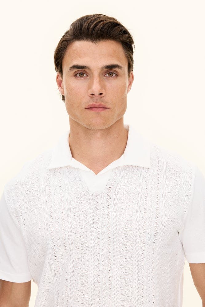 Regular Fit Strukturerad Piké