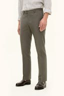 Regular Fit  Cotton Stretch Trousers