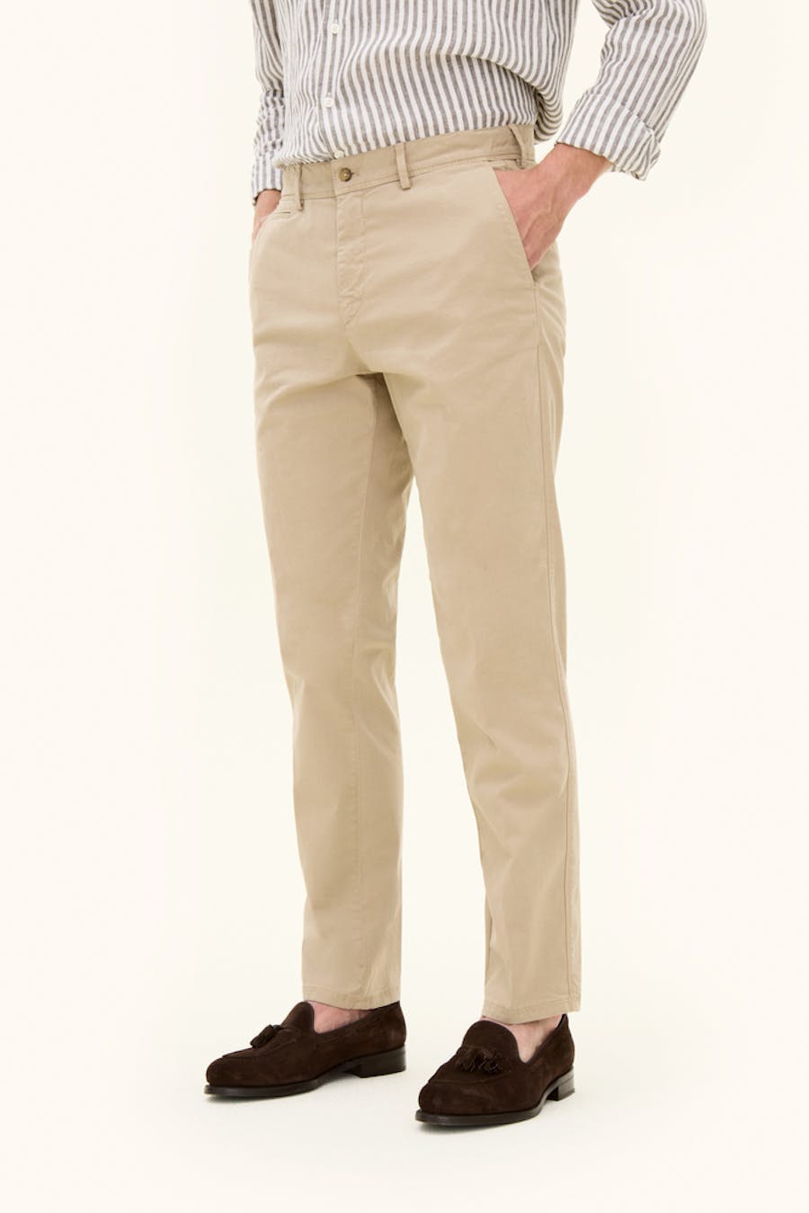 Slim Fit Bukser Bomullsstretch