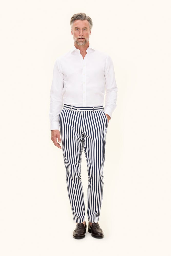 Slim Fit Bomullsbukser