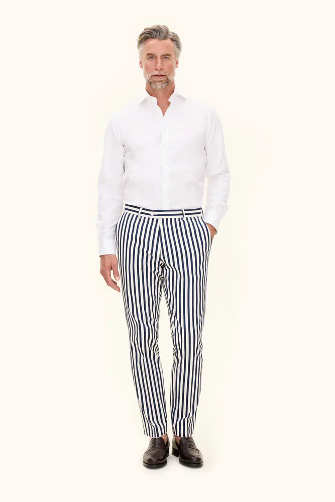 Slim Fit Bomullsbukser