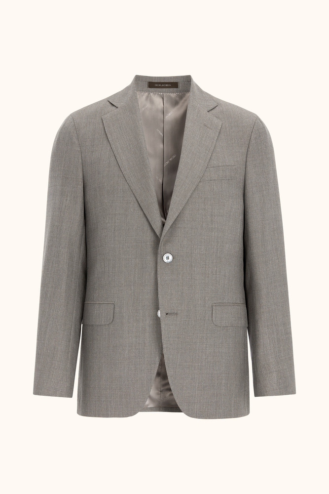 Regular Fit Structured Wool Blazer