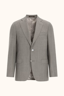 Regular Fit Structured Wool Blazer