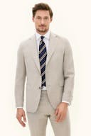 Regular Fit Strukturert Ullblazer