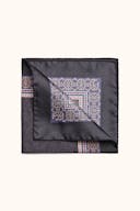 Paisley Pattern Silk Handkerchief