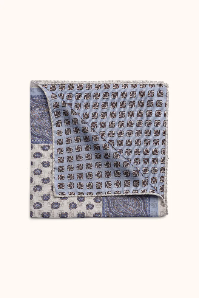Paisley Pattern Silke Handkerchief