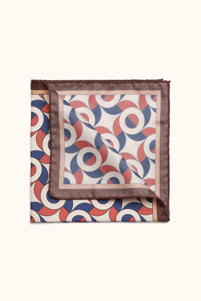 Mønstret Lommetørkle