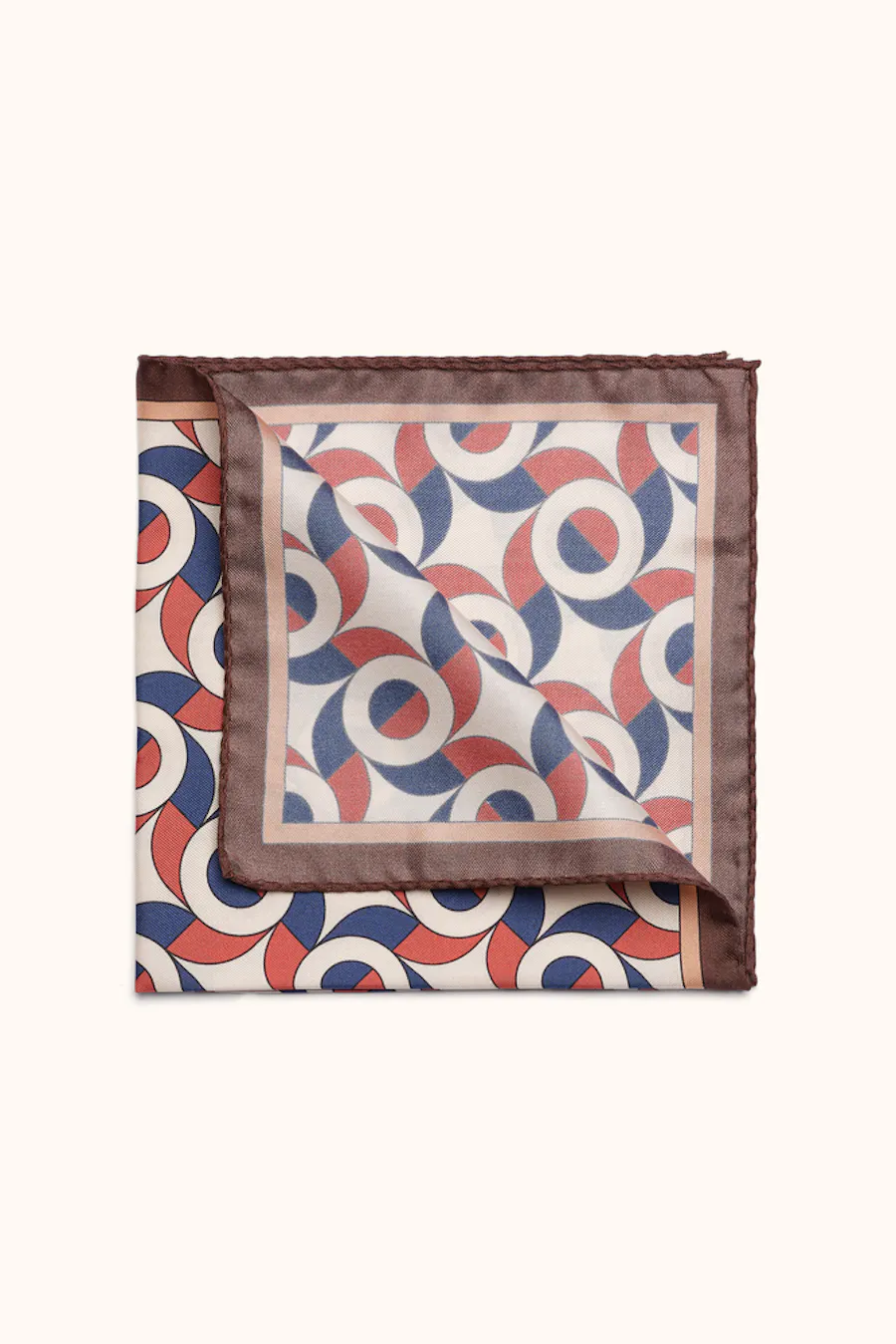 Mønstret Lommetørkle