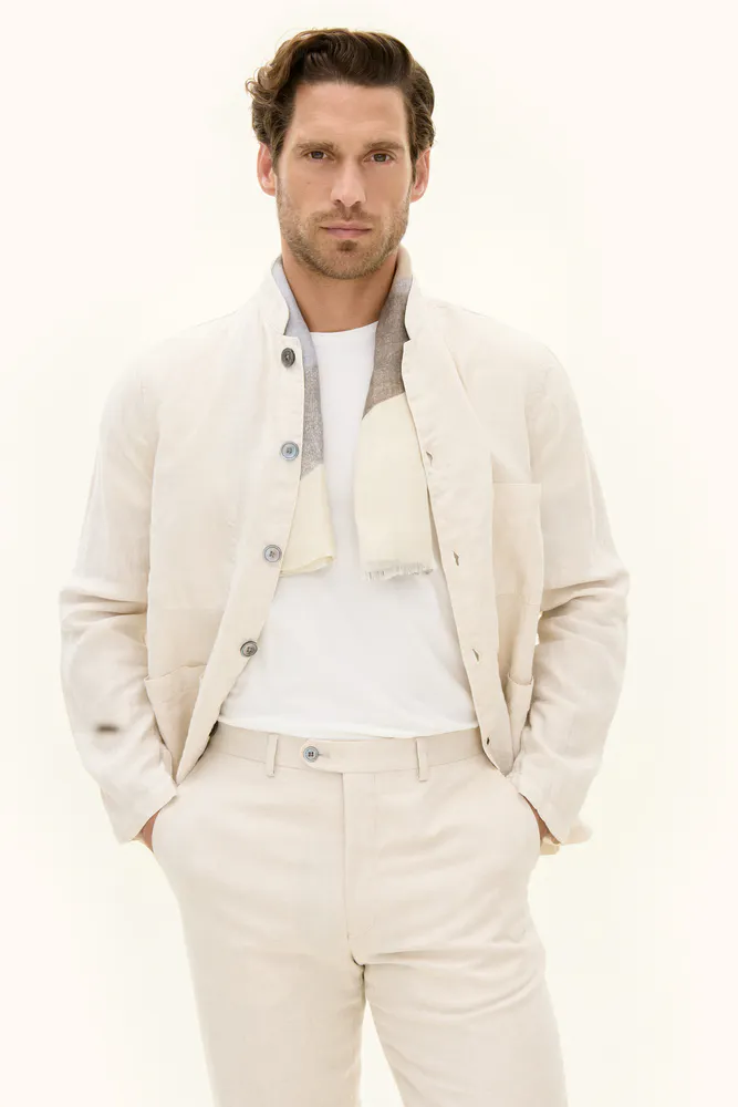Regular Fit Overshirt Lin