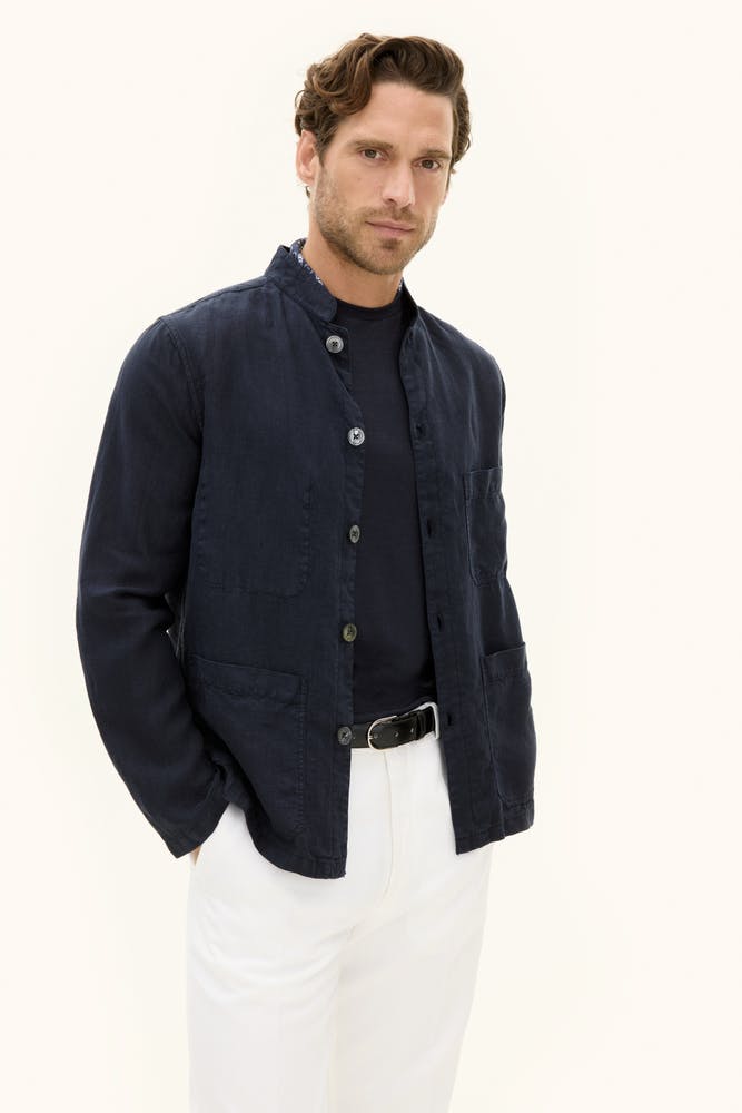 Regular Fit Overshirt Lin