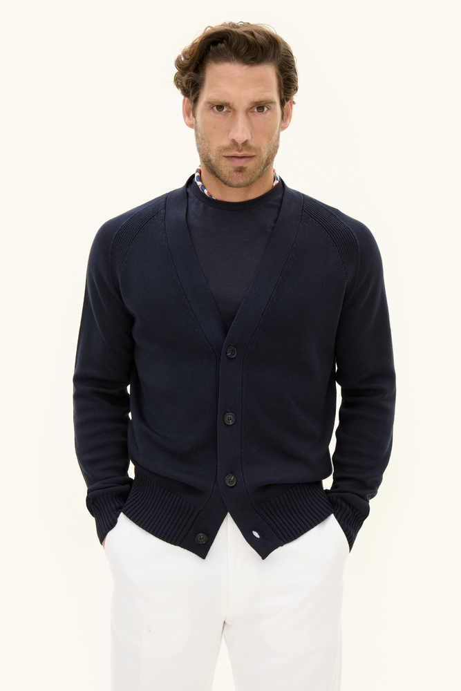 Regular Fit Bomuld Cardigan