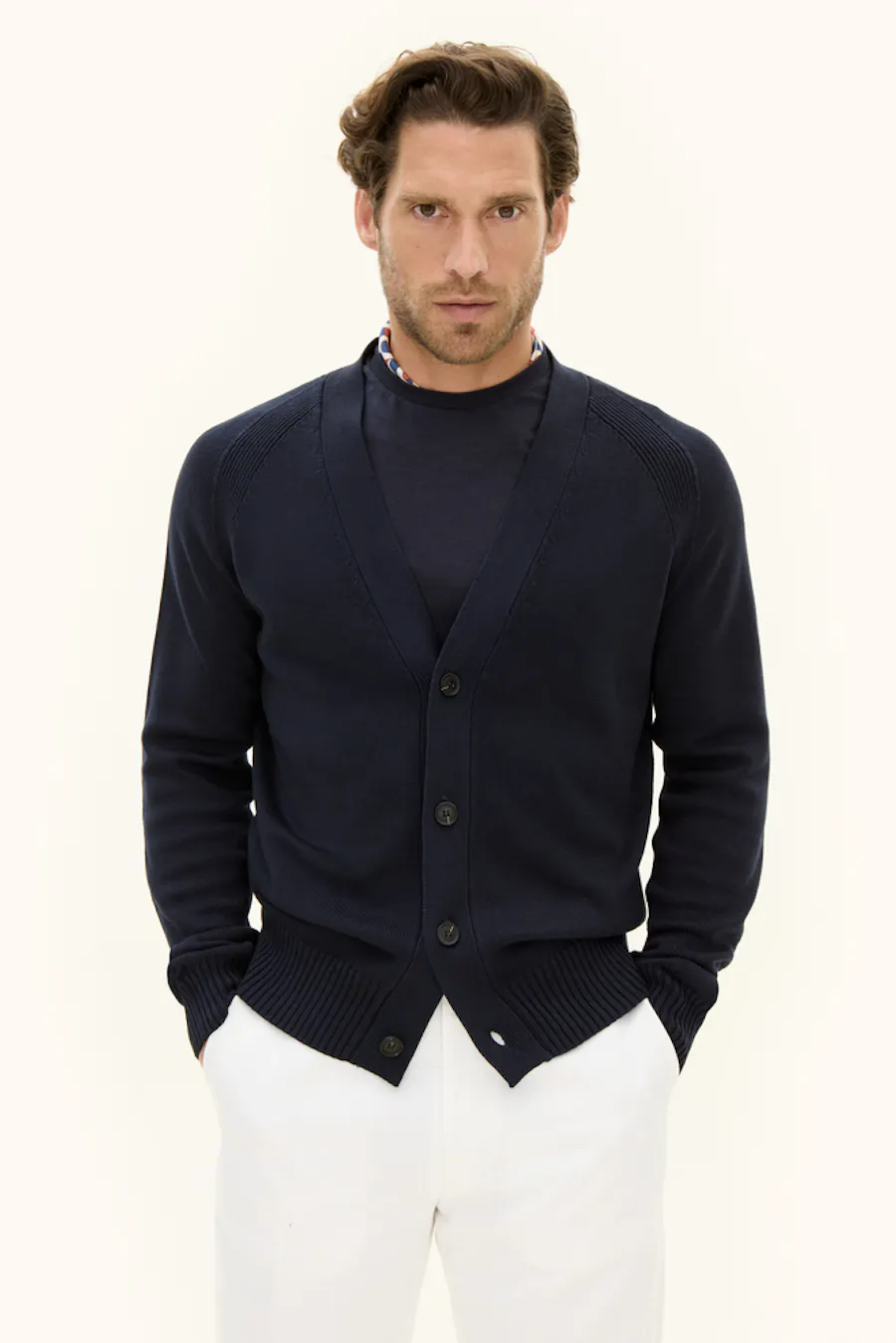 Regular Fit Bomuld Cardigan
