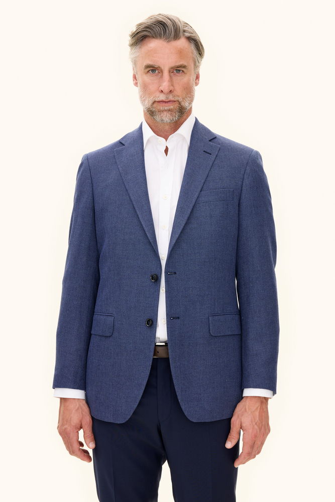 Generous Fit Hør Blend Struktureret Blazer