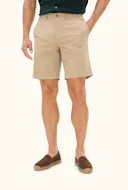 Regular Fit Cotton Stretch Shorts