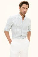 Regular Fit Button Down Linskjorte