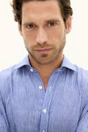 Regular Fit Cut Away Linneskjorta