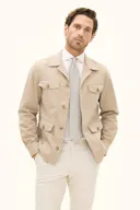 Regular Fit Safari Overshirt Bomullstwill