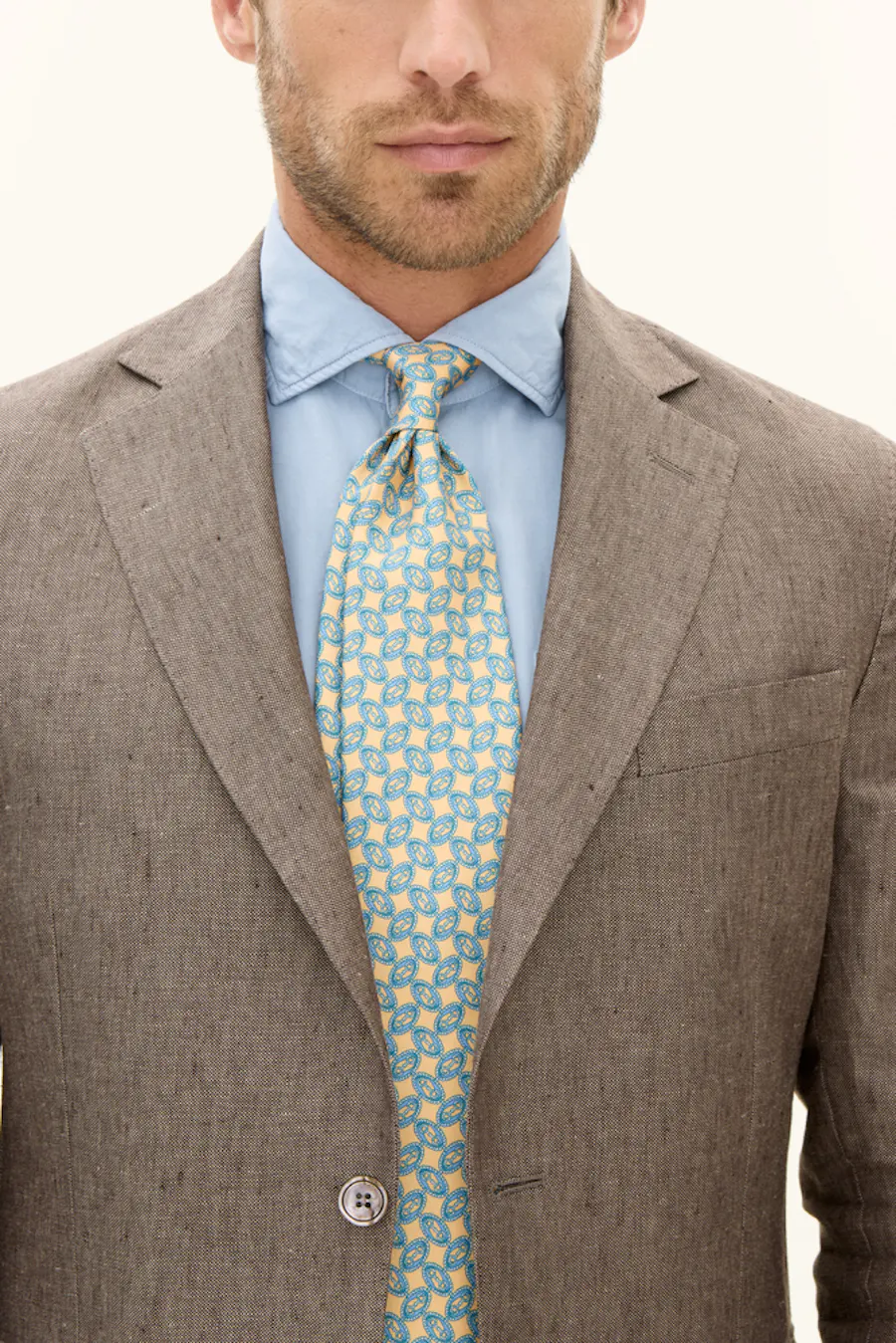 Chain Print Tie