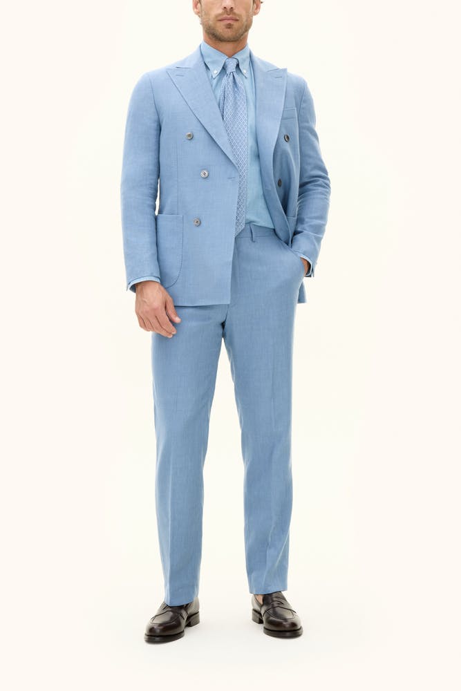 Regular Fit Dobbeltspent Lindress