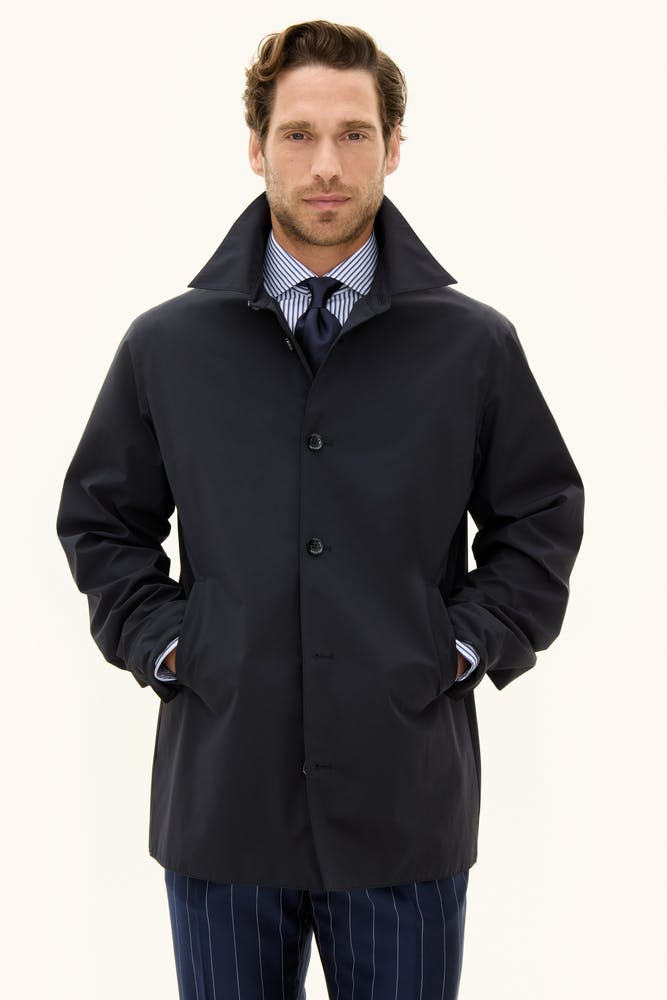 Nylon 3-lager Kort Car Coat