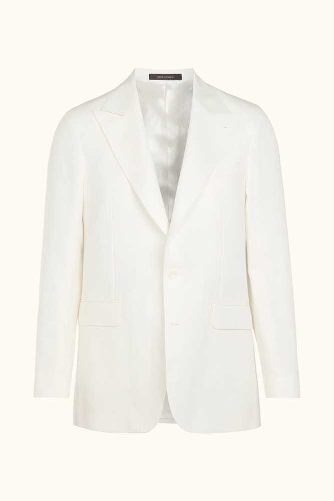 Regular Fit Shiny Twill Blazer