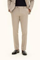 Regular Fit Seersucker Stripe Bukser