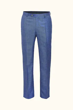 Regular Fit Bukser Linblanding Høy Midje