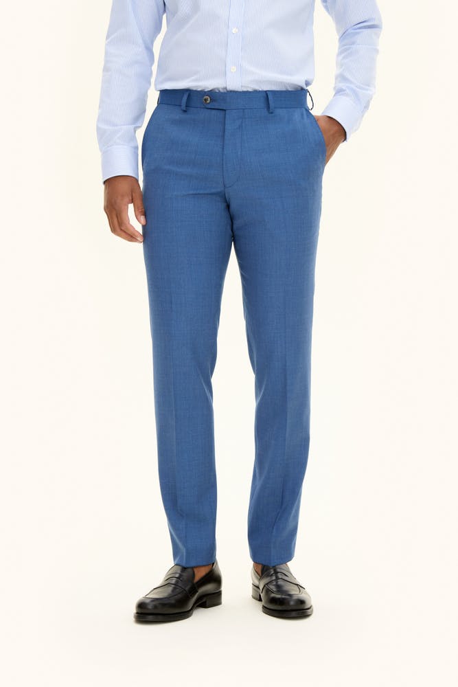 Slim Fit Sharkskinbukser