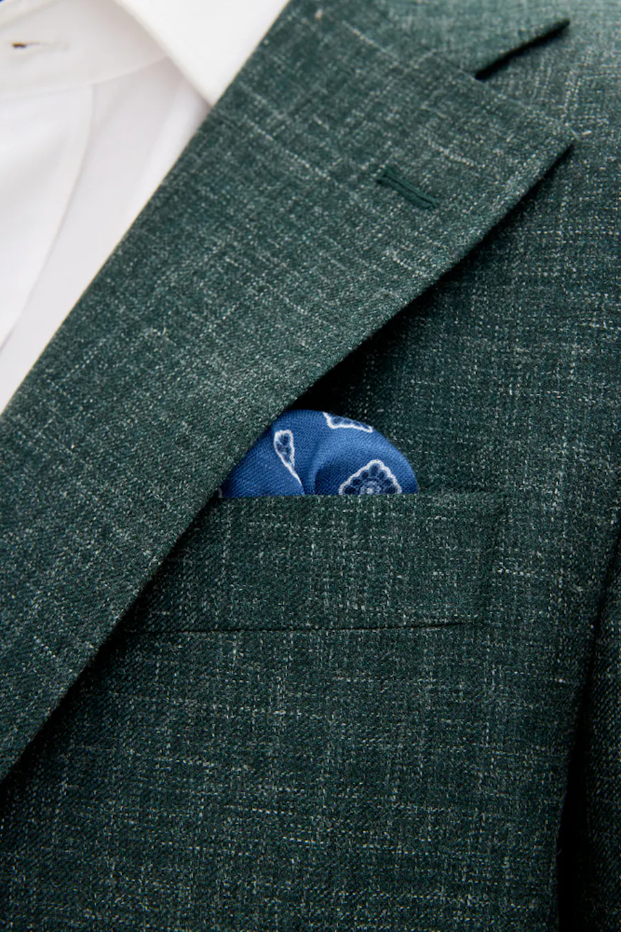 Tile Pattern Silk Handkerchief
