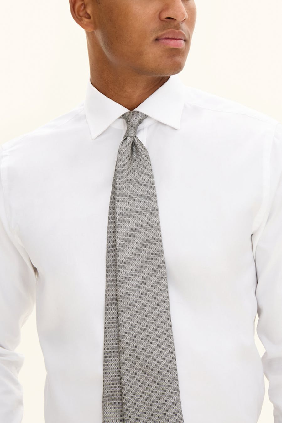 Blomstermønstret Slips Silke