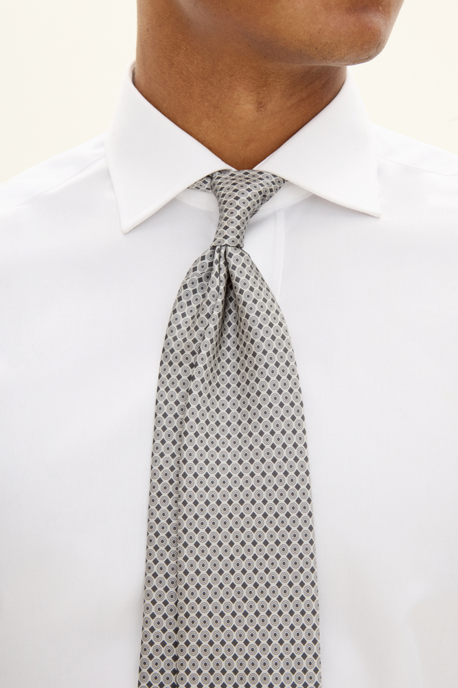 Mönstrad Slips Silke