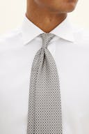 Mønstret Slips Silke