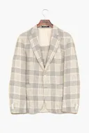 Slim Fit Hopsack Kavaj
